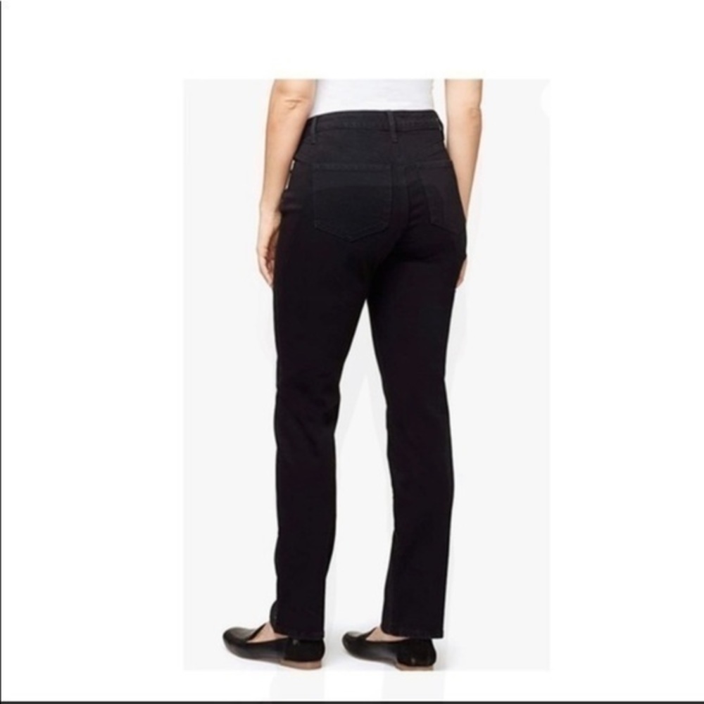 NWT Gloria Vanderbilt Modern Straight Jeans Mid Rise size 10 $48 - Picture 3 of 11
